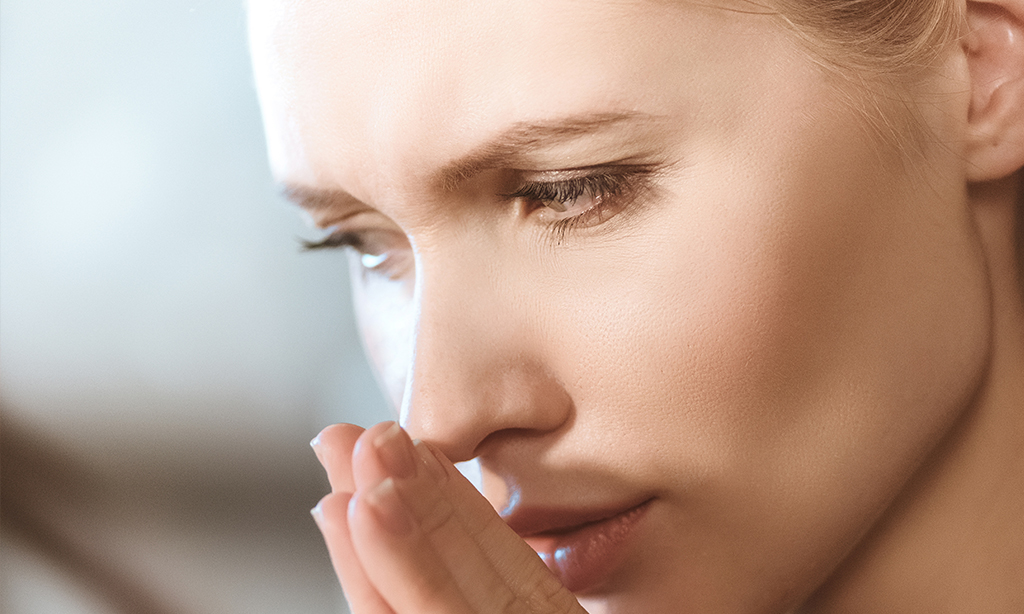 Frau, Hormonstörung, inside out woman